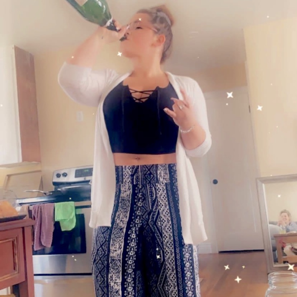 Sexy V neck Crop Top